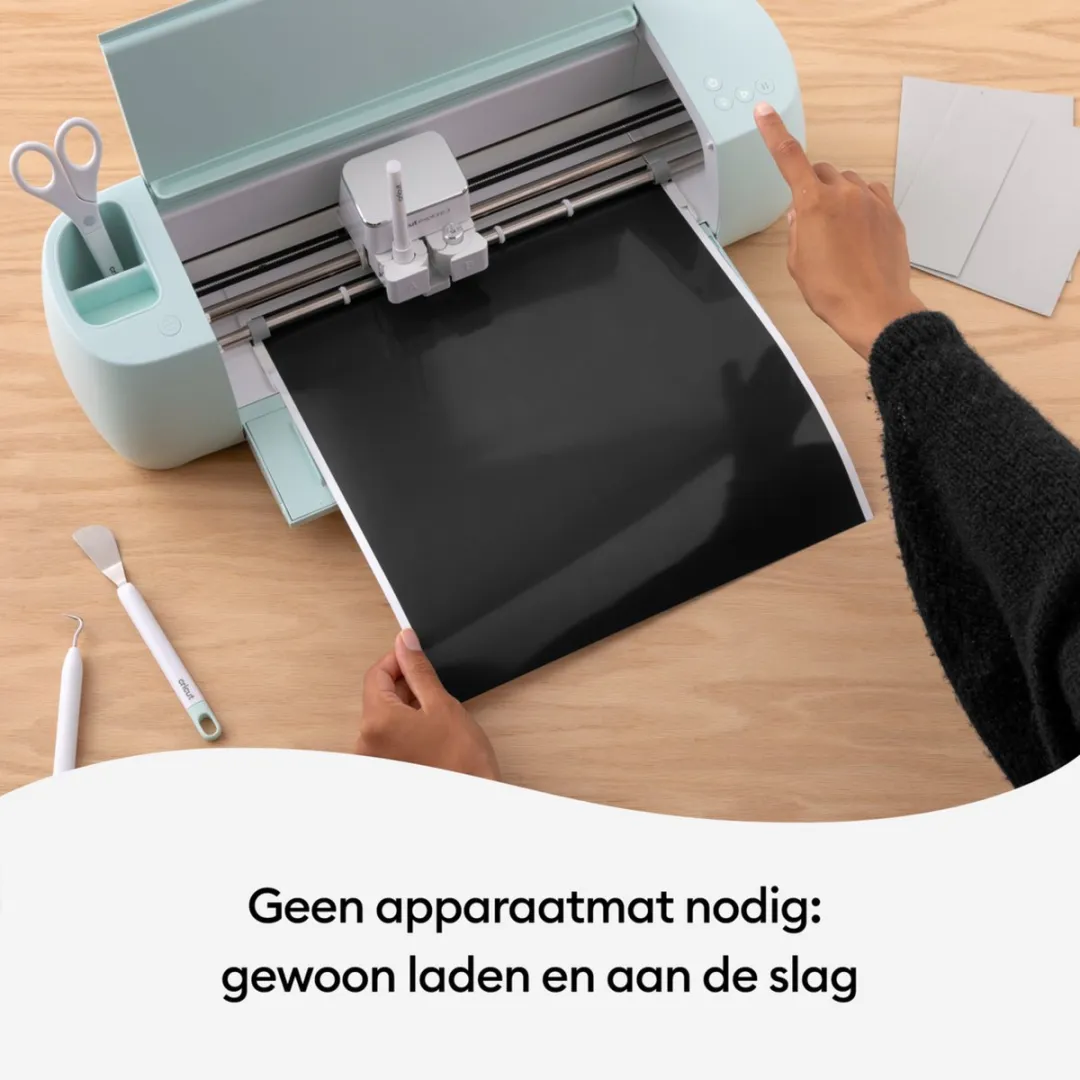 Cricut Smart Vinyl Permanent Folie - Zwart - afbeelding 6 van 6
