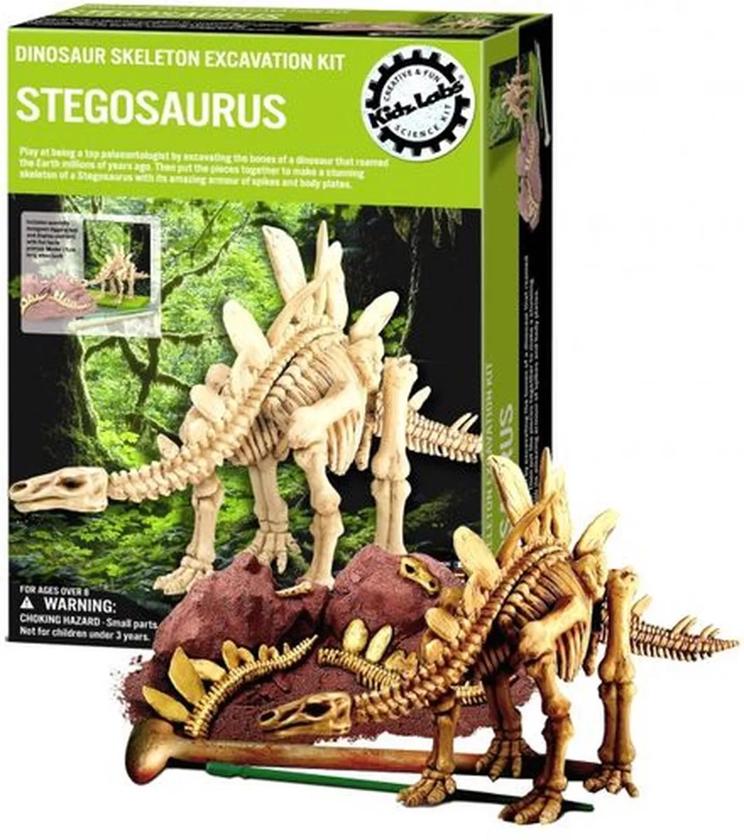 4M KidzLabs Graaf Je Dinosaurus Stegosaurus