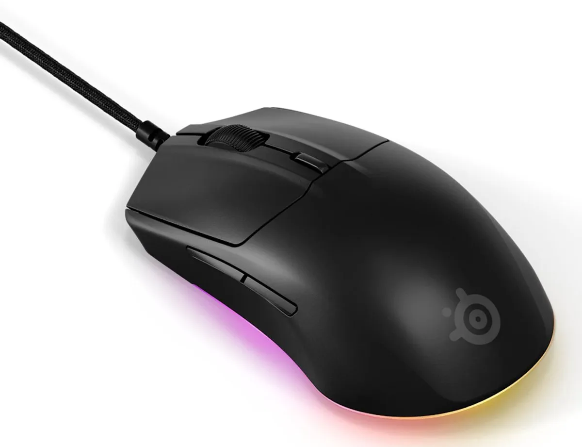 SteelSeries Rival 3 Gen 2 Gamingmuis 62515 - 8500DPI - 77 gram
