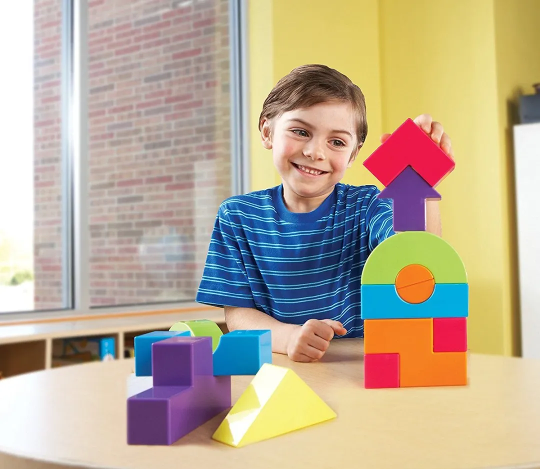 Learning Resources Mental Blox 360° Bouwspel - 15 Blokken - 40 Kaarten - Multicolor - afbeelding 6 van 6
