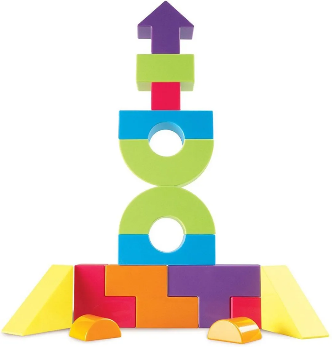 Learning Resources Mental Blox 360° Bouwspel - 15 Blokken - 40 Kaarten - Multicolor
