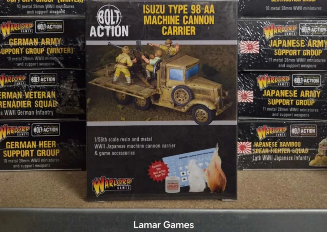 Warlord Games Isuzu Type 98 Machine Cannon Carrier Bolt Action