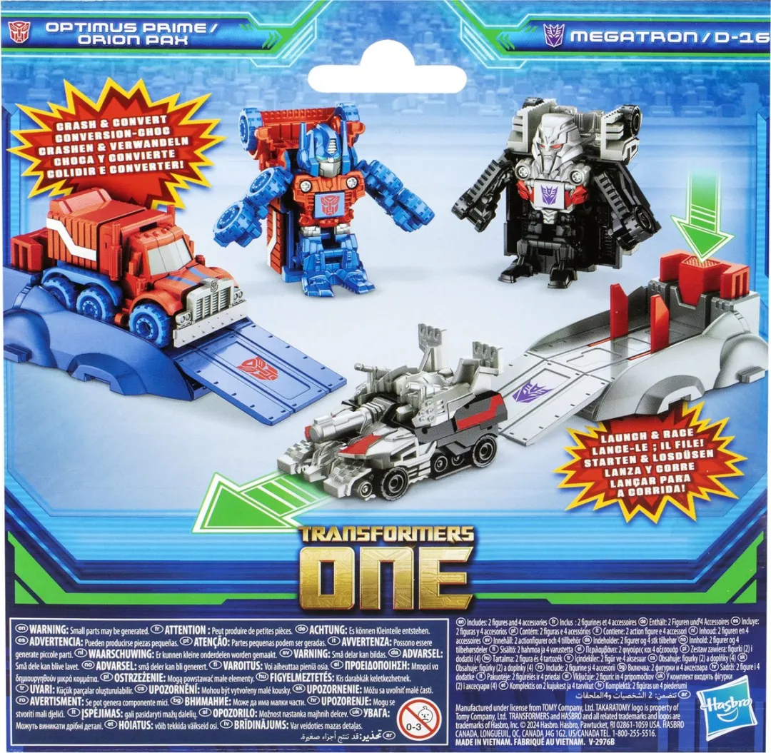 Transformers One Race Changers Duopack G03385L0 - Multicolor