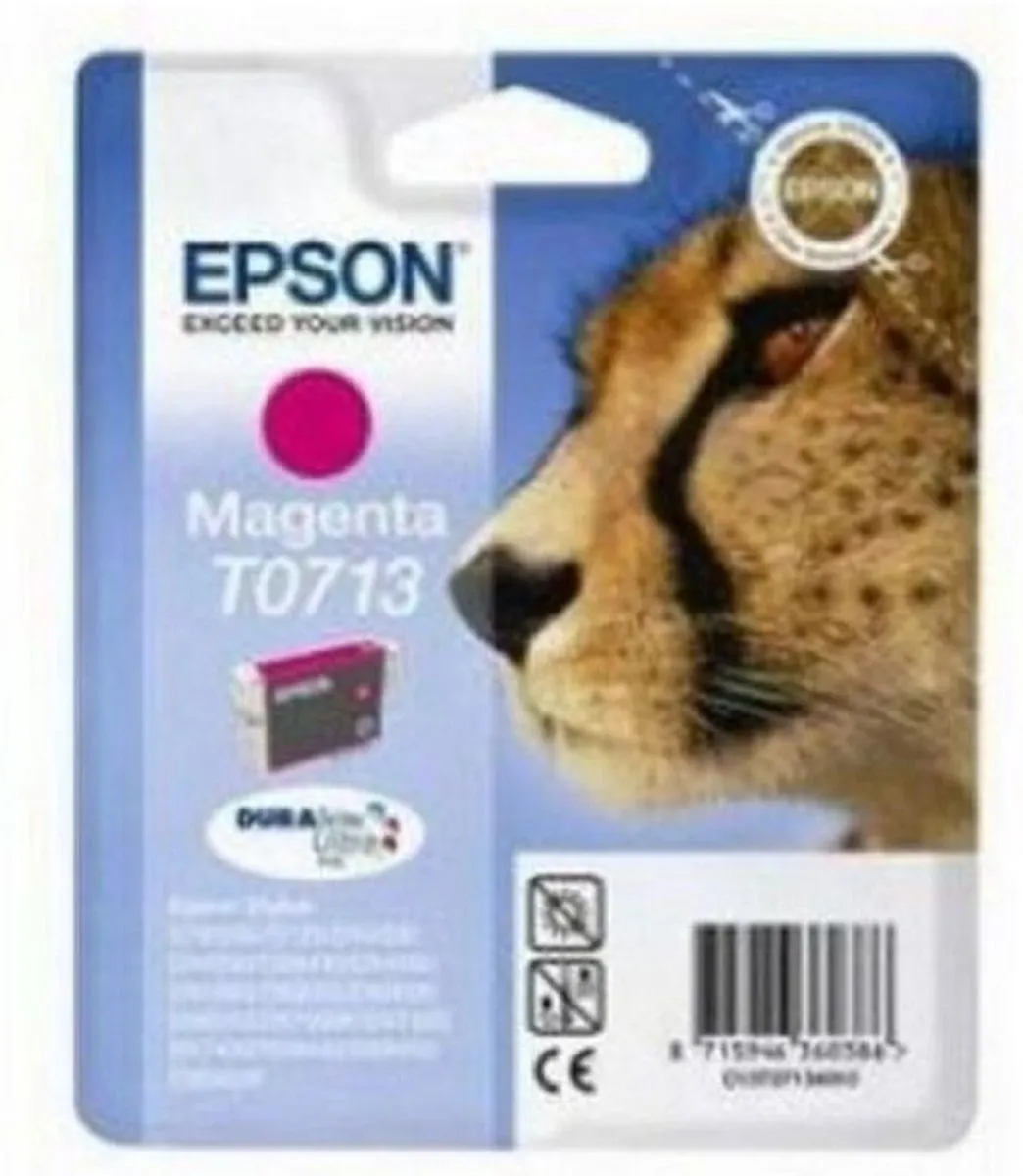 Epson T0713 Magenta Inktcartridge - 55ml