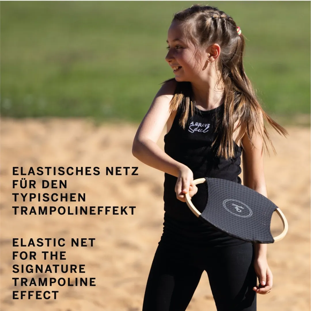 Schildkröt Ogo Sport Set Bamboe Trampoline - 6 Spelers - 970196