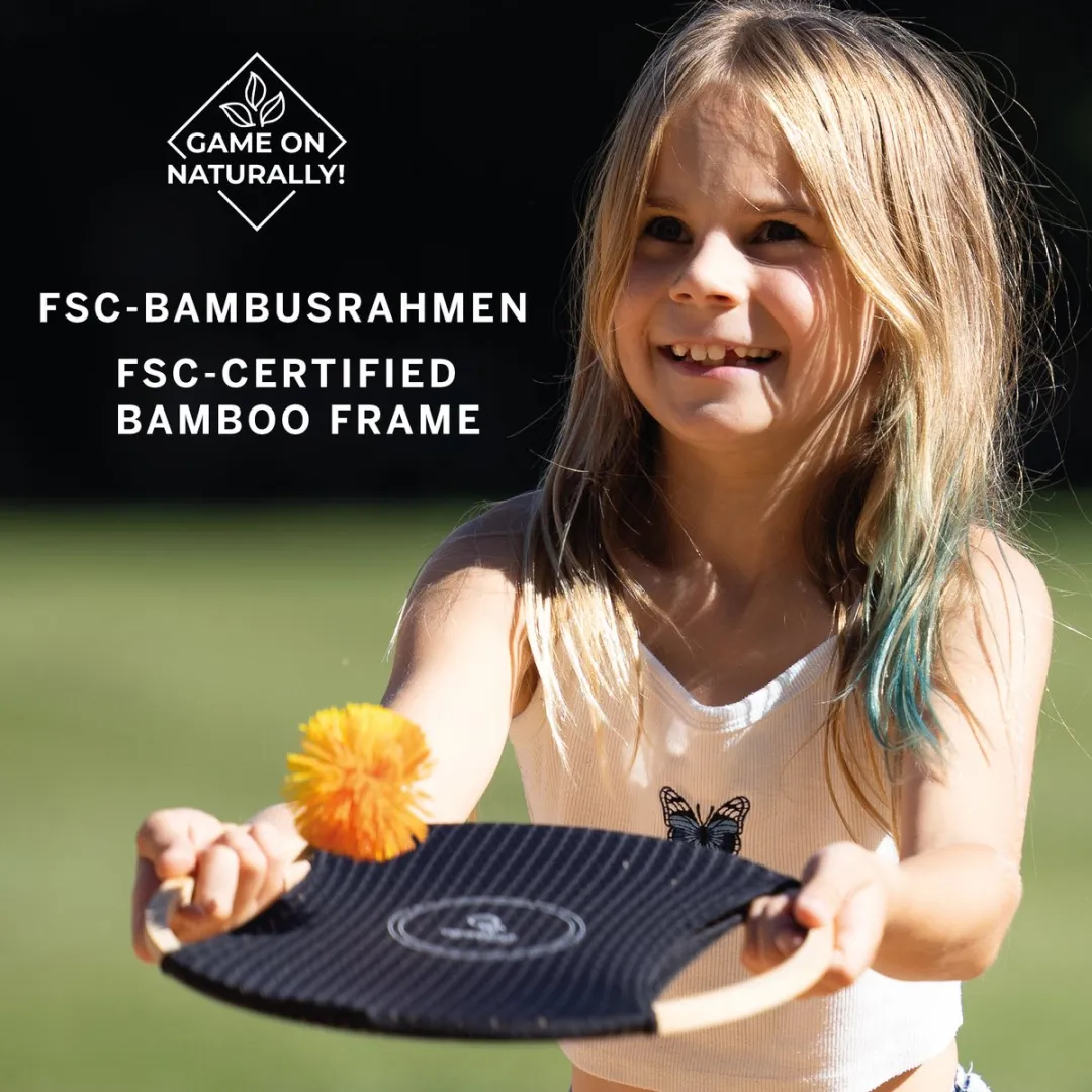 Schildkröt Ogo Sport Set Bamboe Trampoline - 6 Spelers - 970196