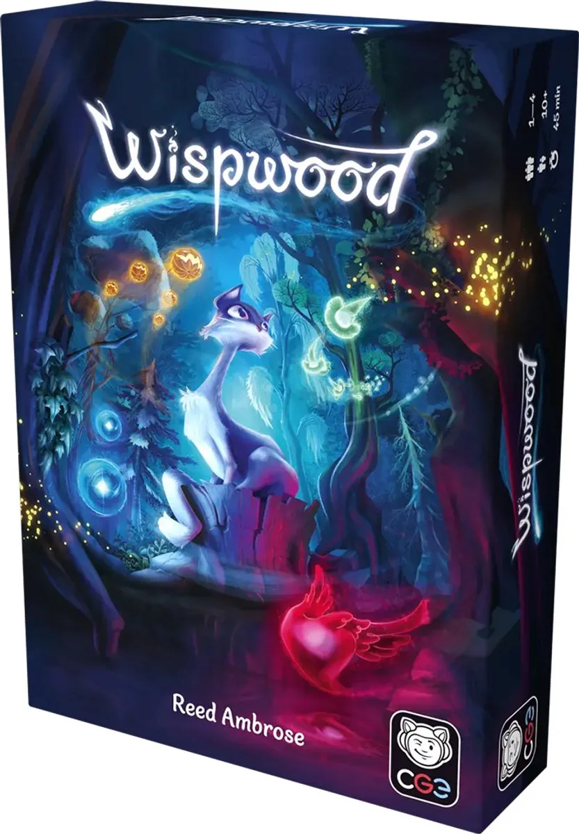 Asmodee Wispwood Magisch Familiespel CGE00133 - 1-4 Spelers