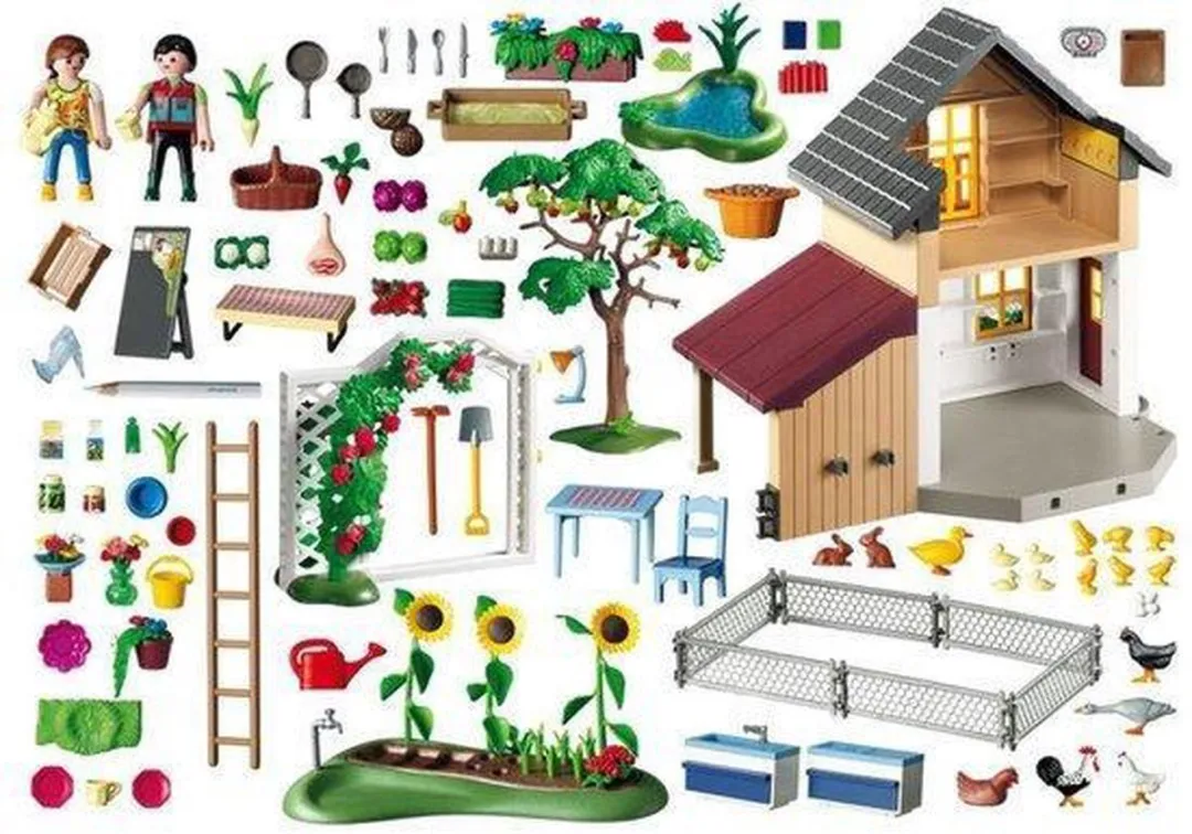 Playmobil Hoeve met Bio-Winkel 5120 - afbeelding 6 van 6