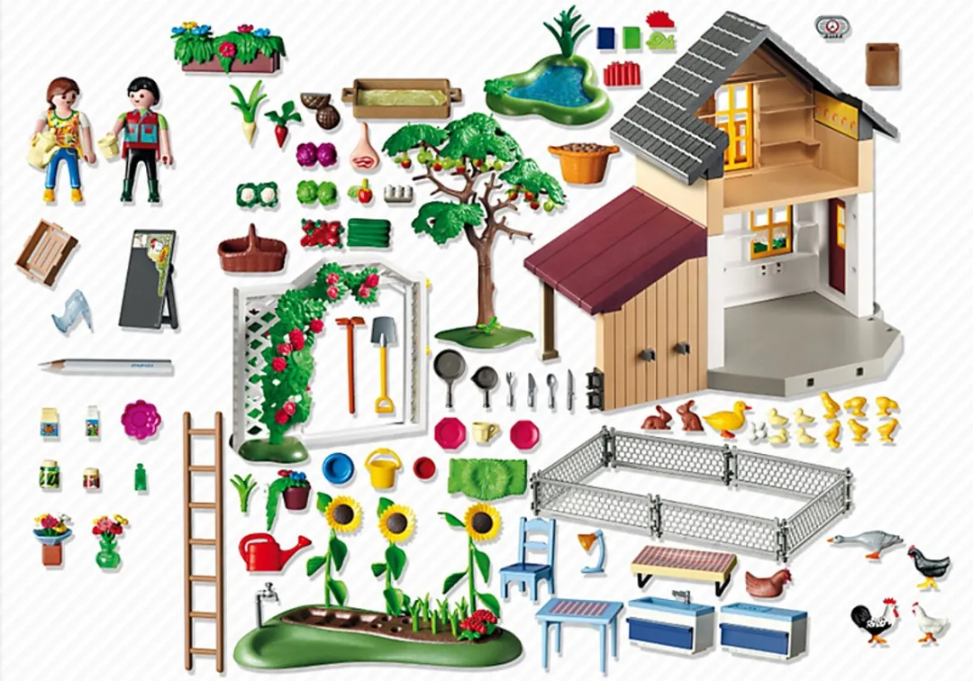 Playmobil Hoeve met Bio-Winkel 5120