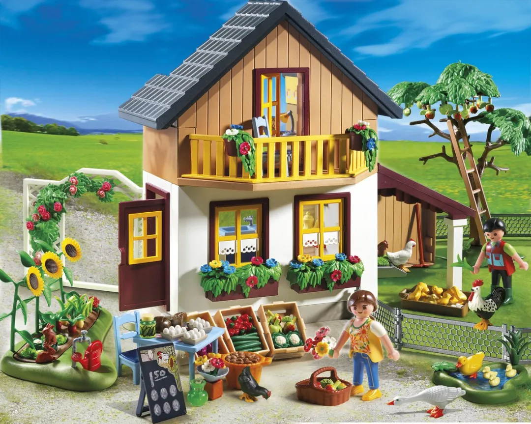Playmobil Hoeve met Bio-Winkel 5120