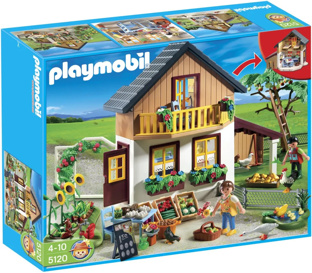 Playmobil Hoeve met Bio-Winkel 5120