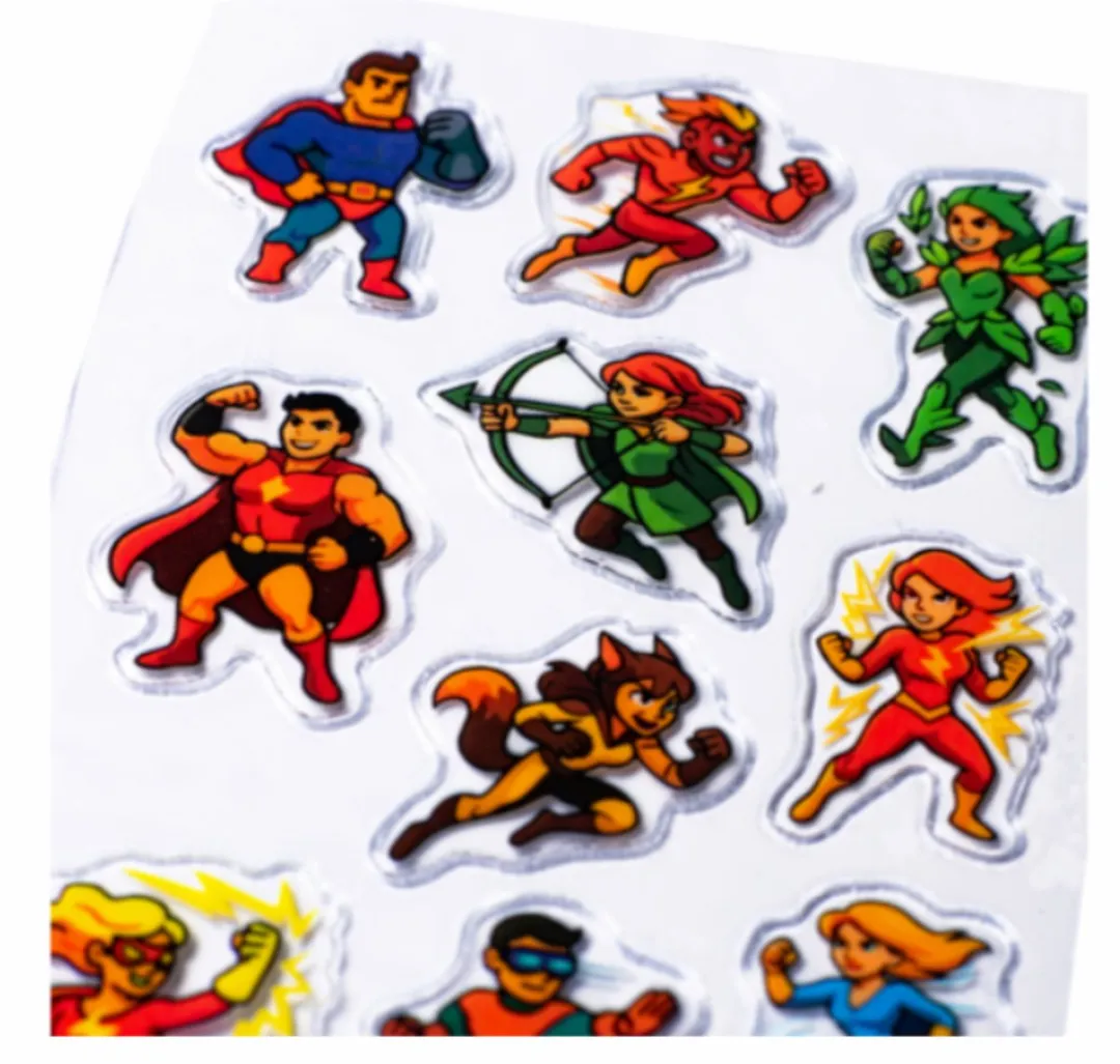 Herma Magic Stickers Meerkleurig - 84x120mm - 10 Stuks