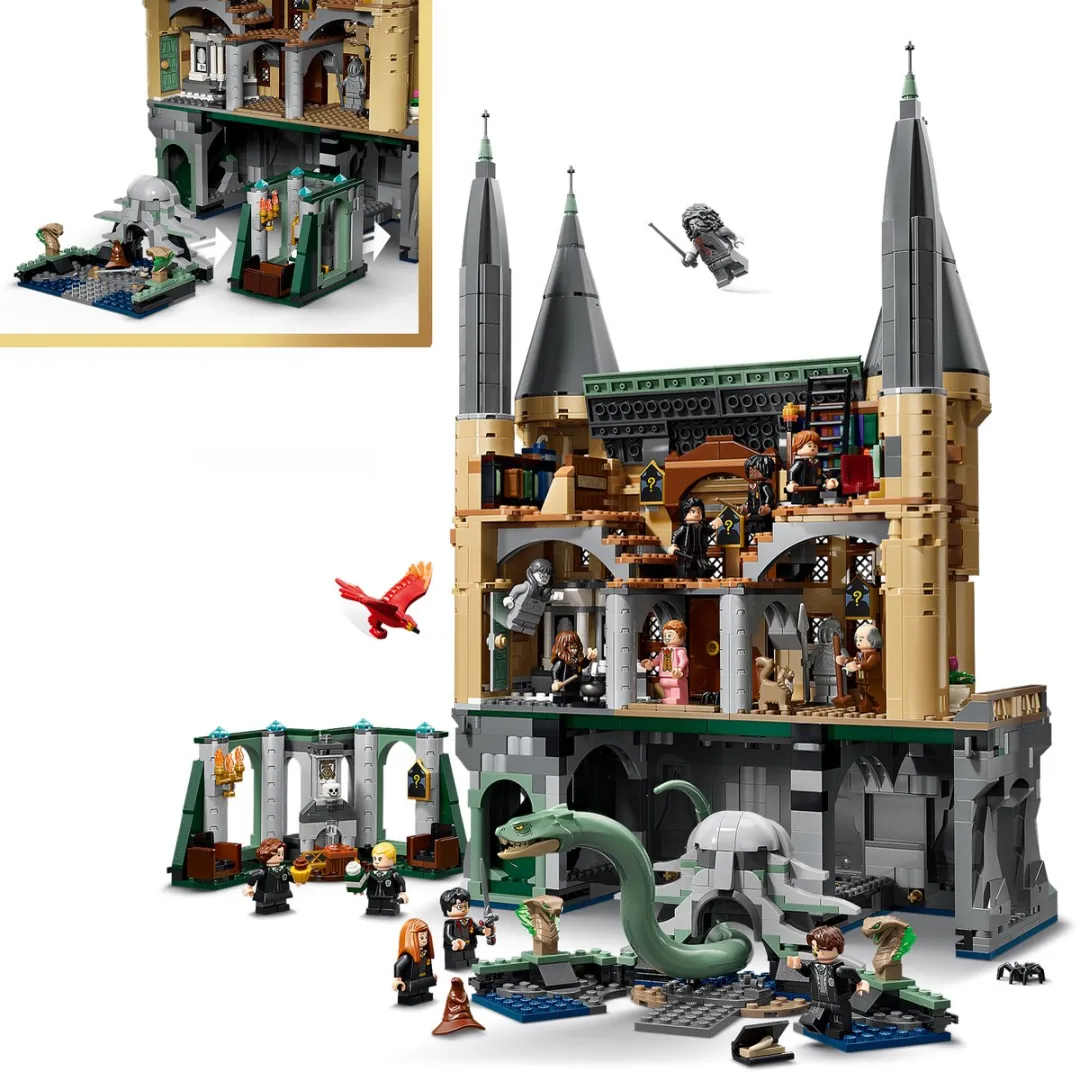 LEGO Harry Potter Kasteel Zweinstein Oostvleugel 76473 - 2164 Stukken