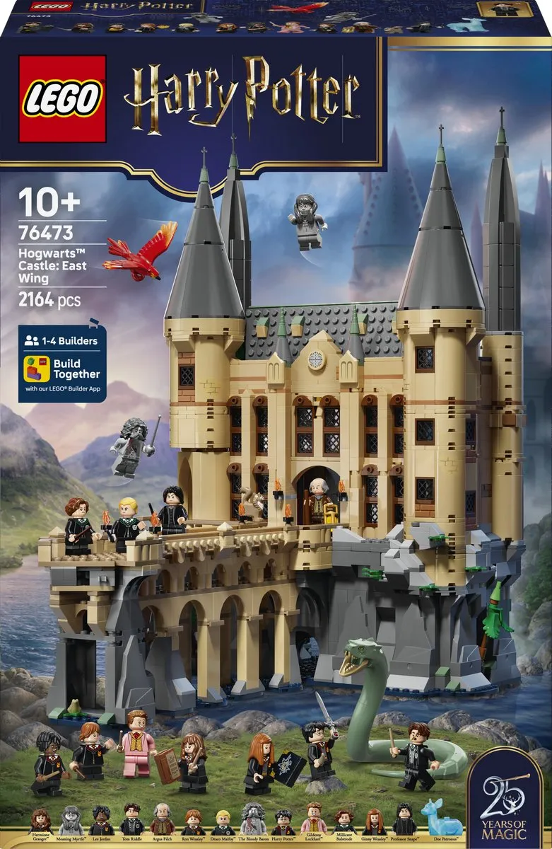 LEGO Harry Potter Kasteel Zweinstein Oostvleugel 76473 - 2164 Stukken