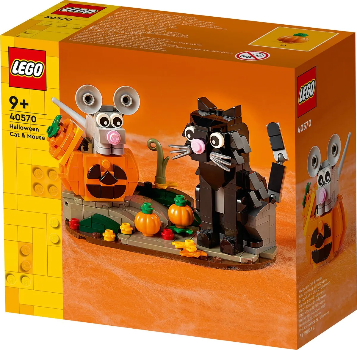 LEGO Halloween Kat en Muis 40570 - 328 Stukken - afbeelding 3 van 6