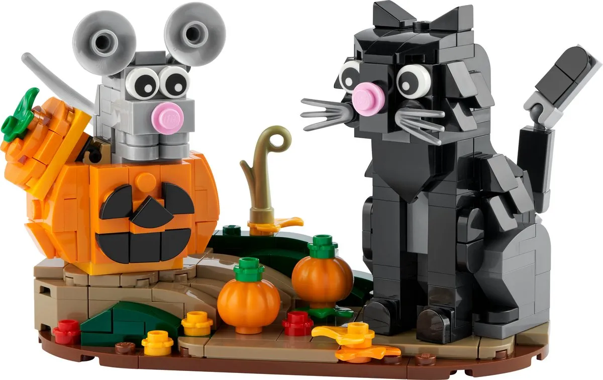 LEGO Halloween Kat en Muis 40570 - 328 Stukken - afbeelding 4 van 6