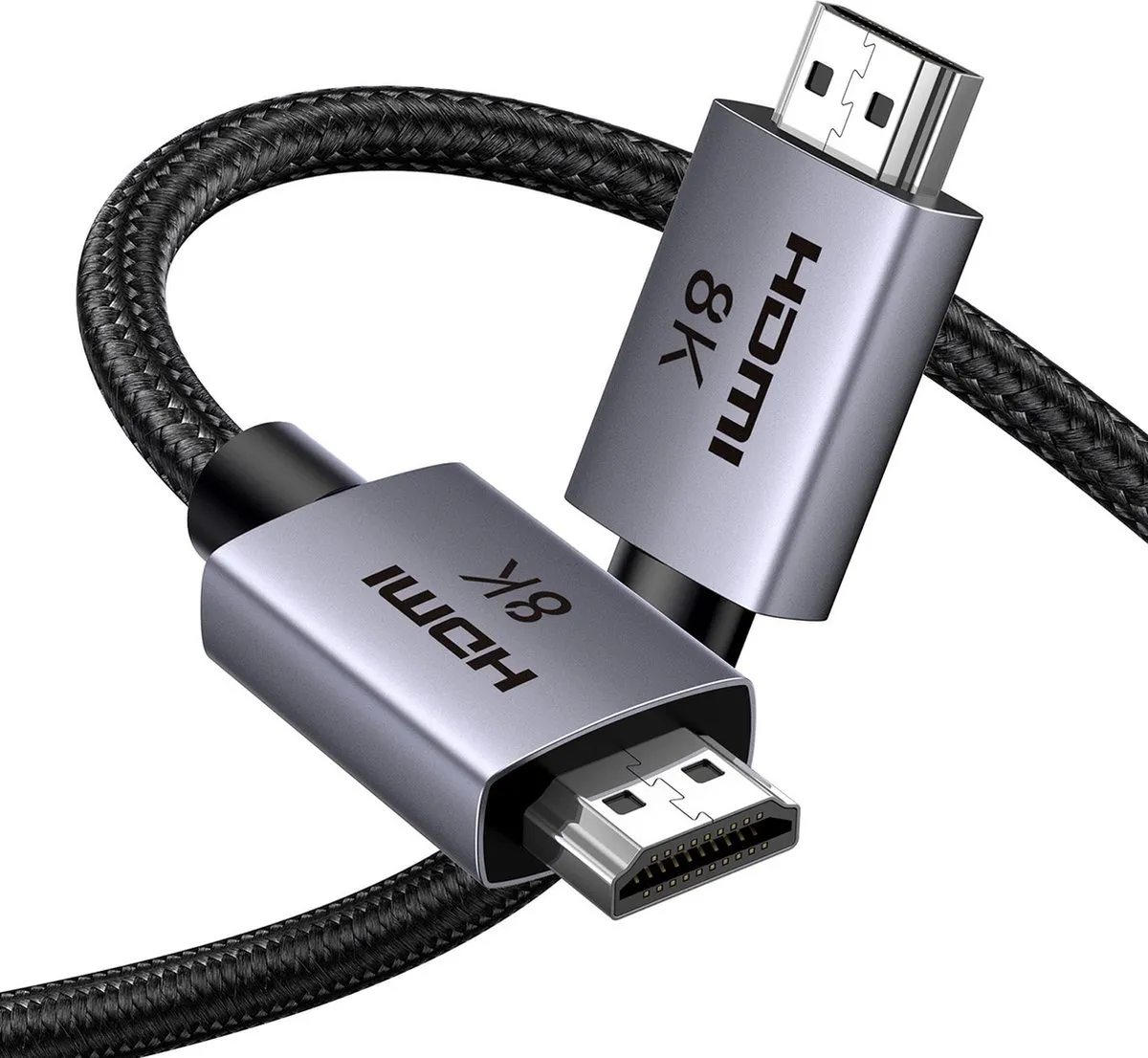Ugreen HD171 HDMI 2.1 Kabel 8K - 2m - Grijs
