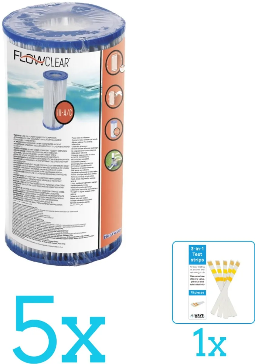 Bestway Flowclear Type III Filtercartridge