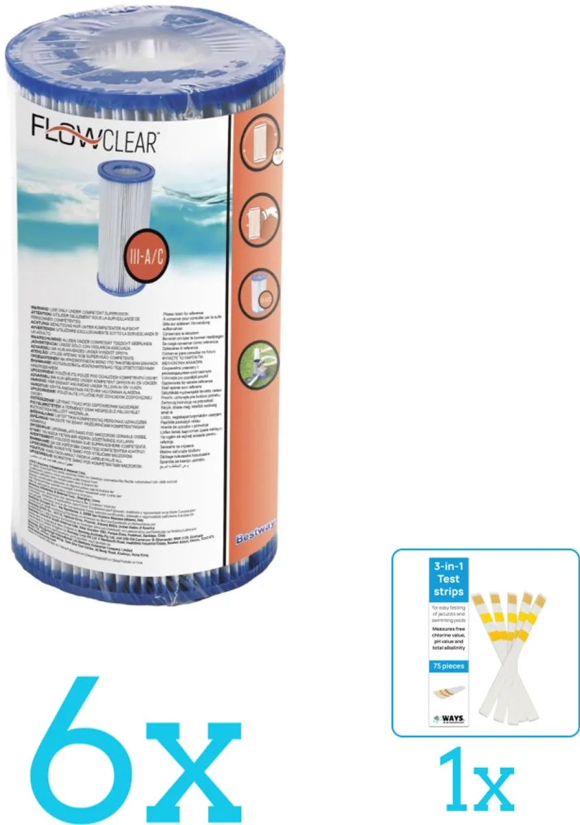 Bestway Flowclear Filtercartridge Type III