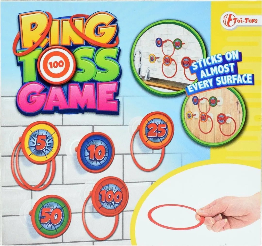 Toi-Toys Ringwerpspel 5-delig - Multicolor