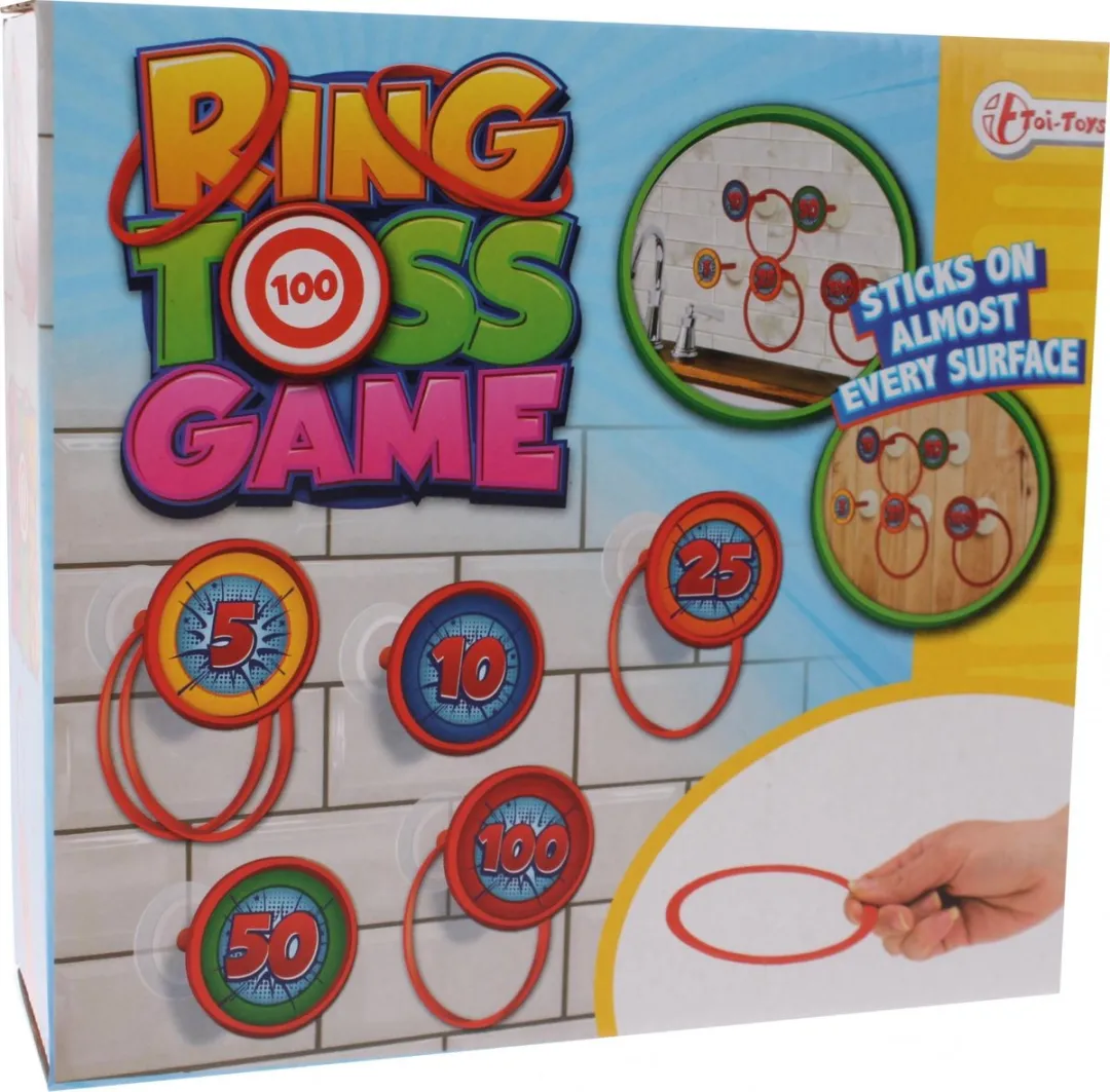 Toi-Toys Ringwerpspel 5-delig - Multicolor