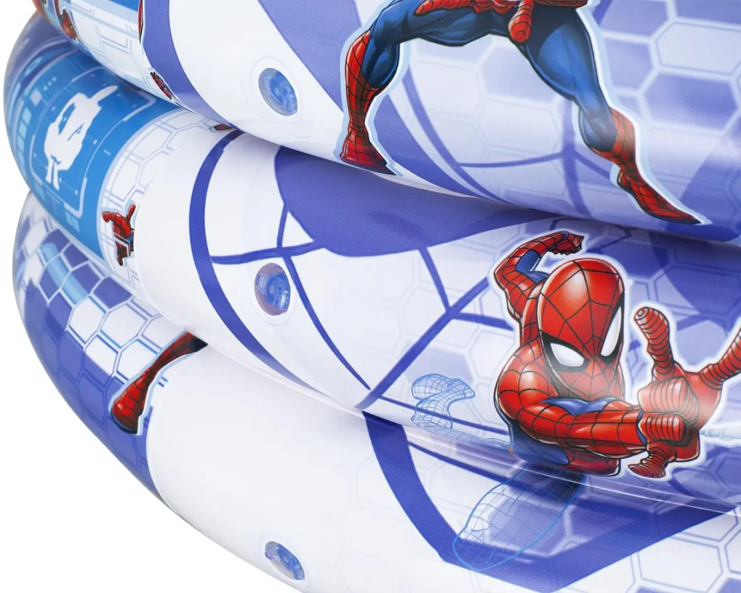 Bestway Spider-Man Opblaasbaar Kinderzwembad 122cm - 200L - Multicolor
