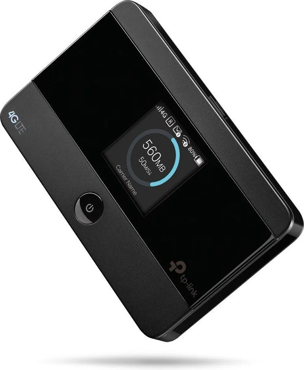 TP-Link M7350 Mifi Router 4G LTE - 10 Gebruikers - Zwart