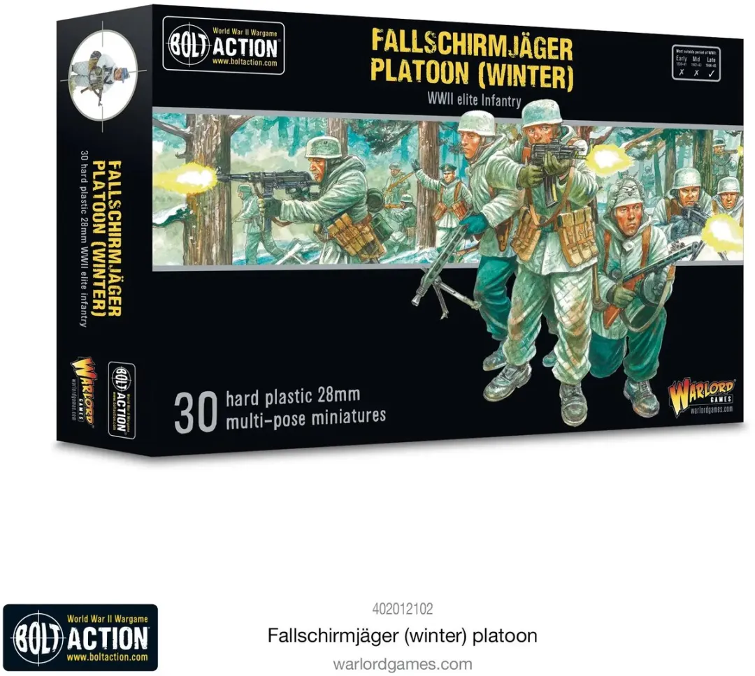 Warlord Games Fallschirmjäger Platoon Winter