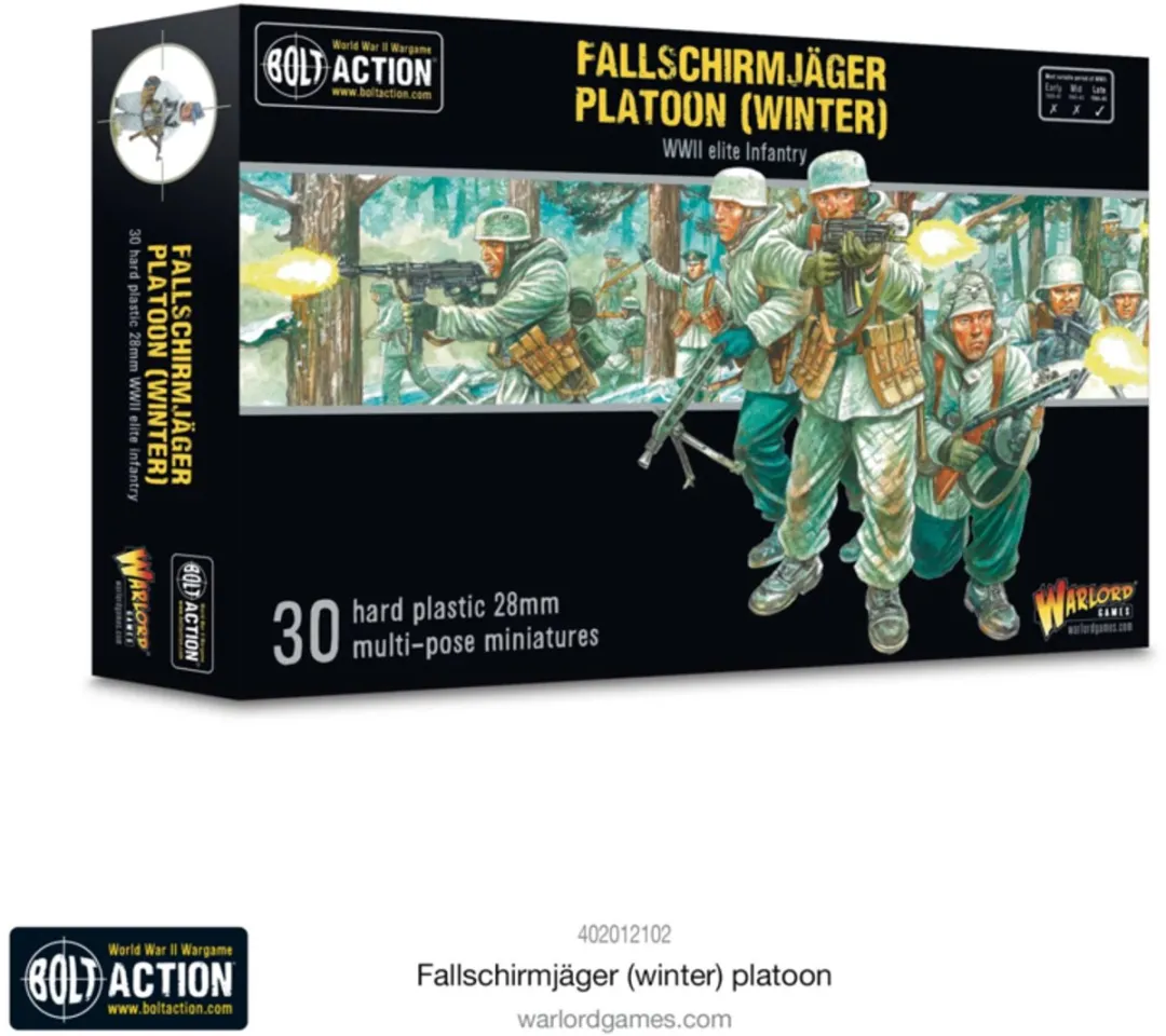 Warlord Games Fallschirmjäger Platoon Winter