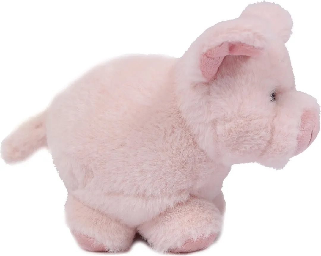 PIA Soft Toys Pluche Varken Balvorm Roze - 15 cm