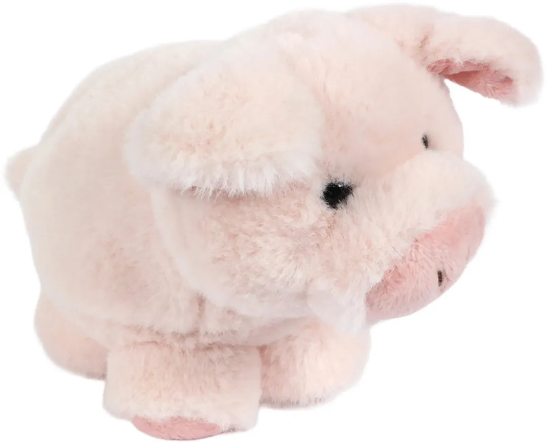 PIA Soft Toys Pluche Varken Balvorm Roze