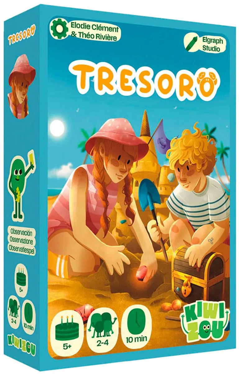 Geronimo Games KiwiZou Trésoro Kaartspel 03720