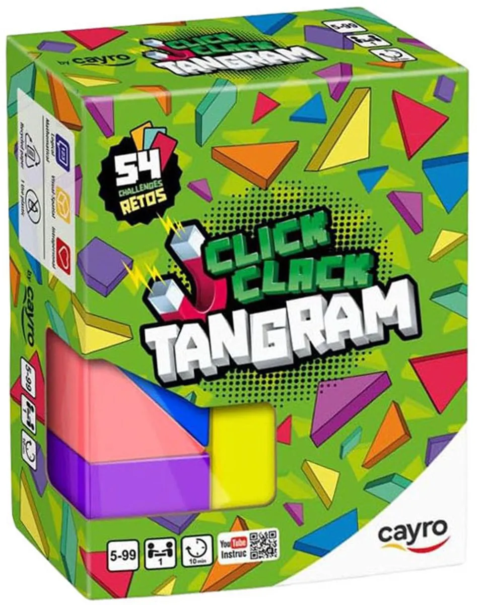 Geronimo Games Cayro Click Clack Tangram