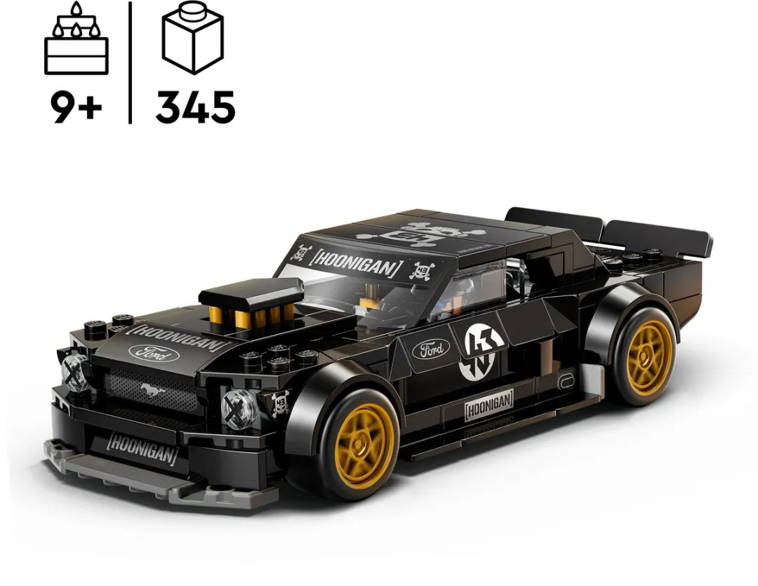 LEGO Speed Champions 77262 Ford Mustang Hoonicorn Bouwpakket - 345 Stukken - Multicolor