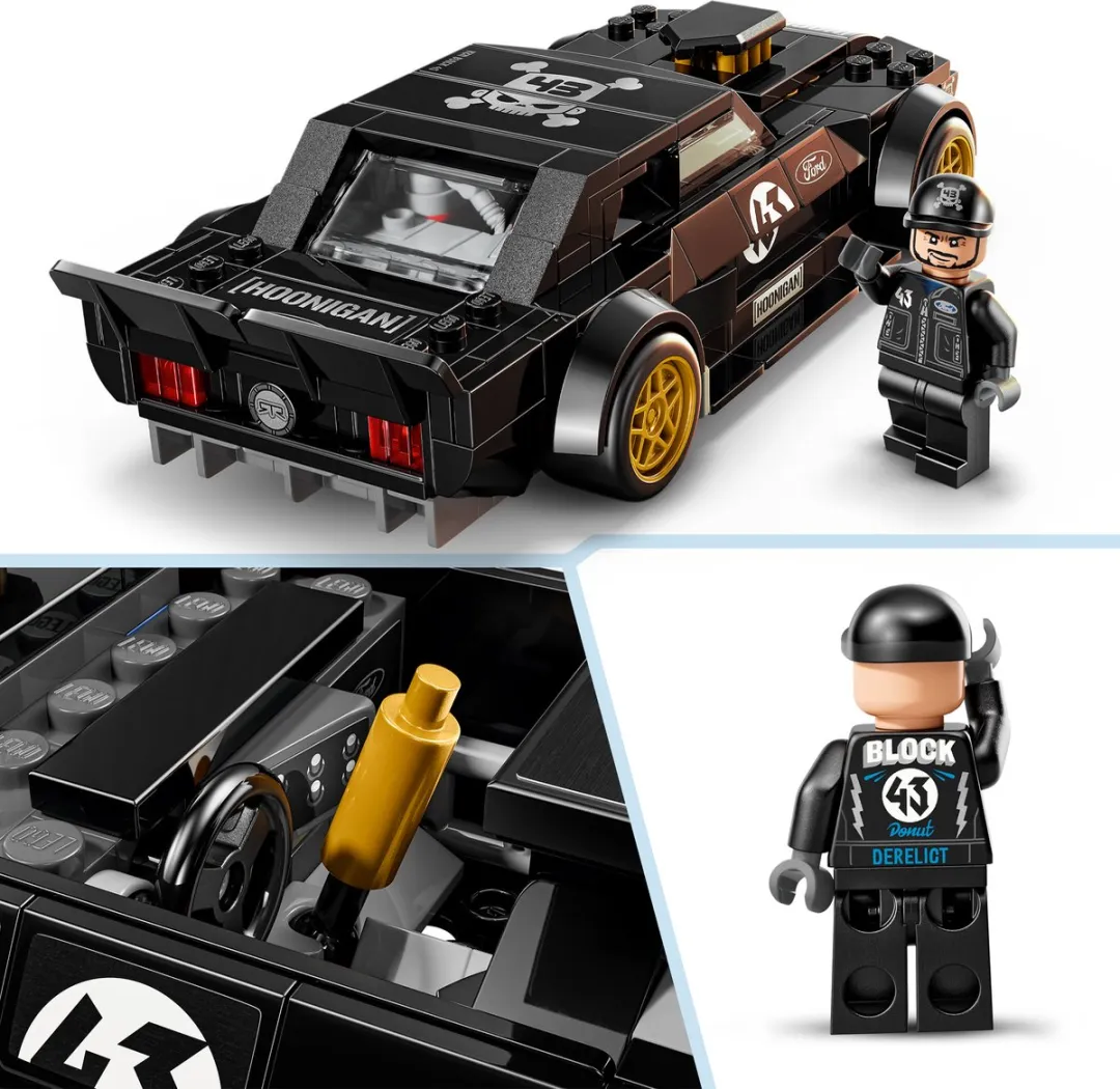 LEGO Speed Champions 77262 Ford Mustang Hoonicorn Bouwpakket - 345 Stukken - Multicolor - afbeelding 6 van 6
