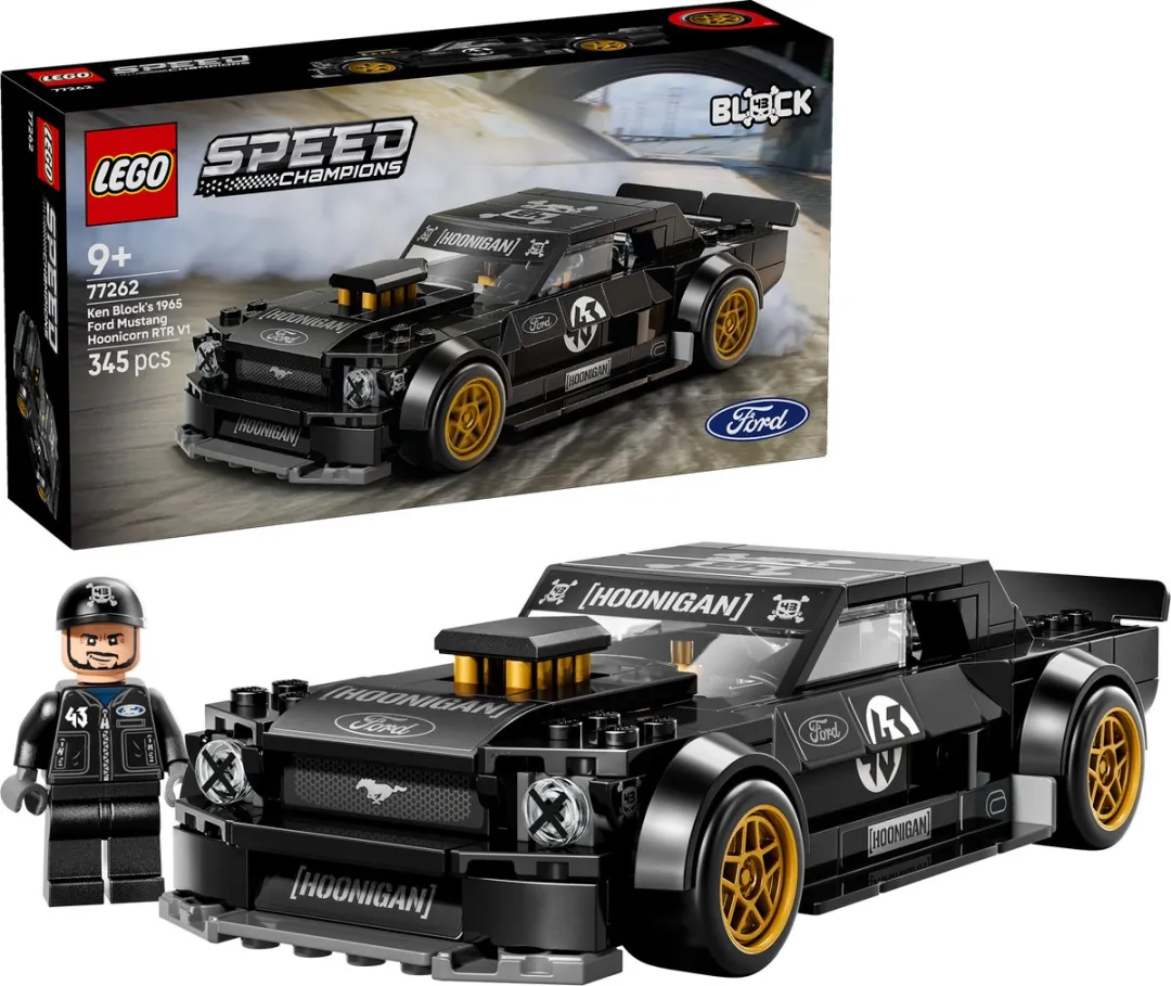 LEGO Speed Champions 77262 Ford Mustang Hoonicorn Bouwpakket - 345 Stukken - Multicolor