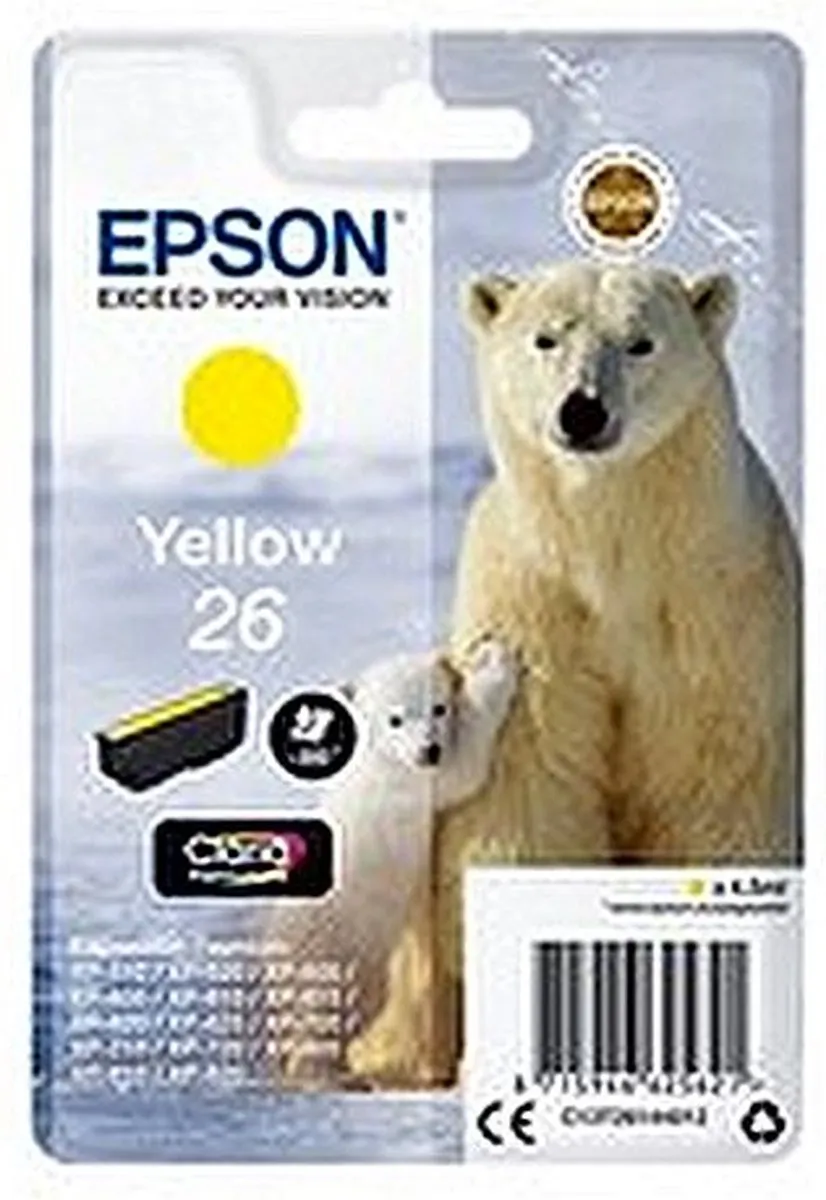 Epson T2614 Geel Inktcartridge - 4,5ml