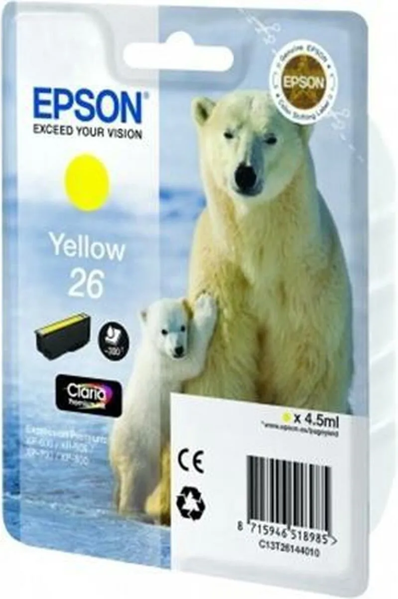 Epson T2614 Geel Inktcartridge