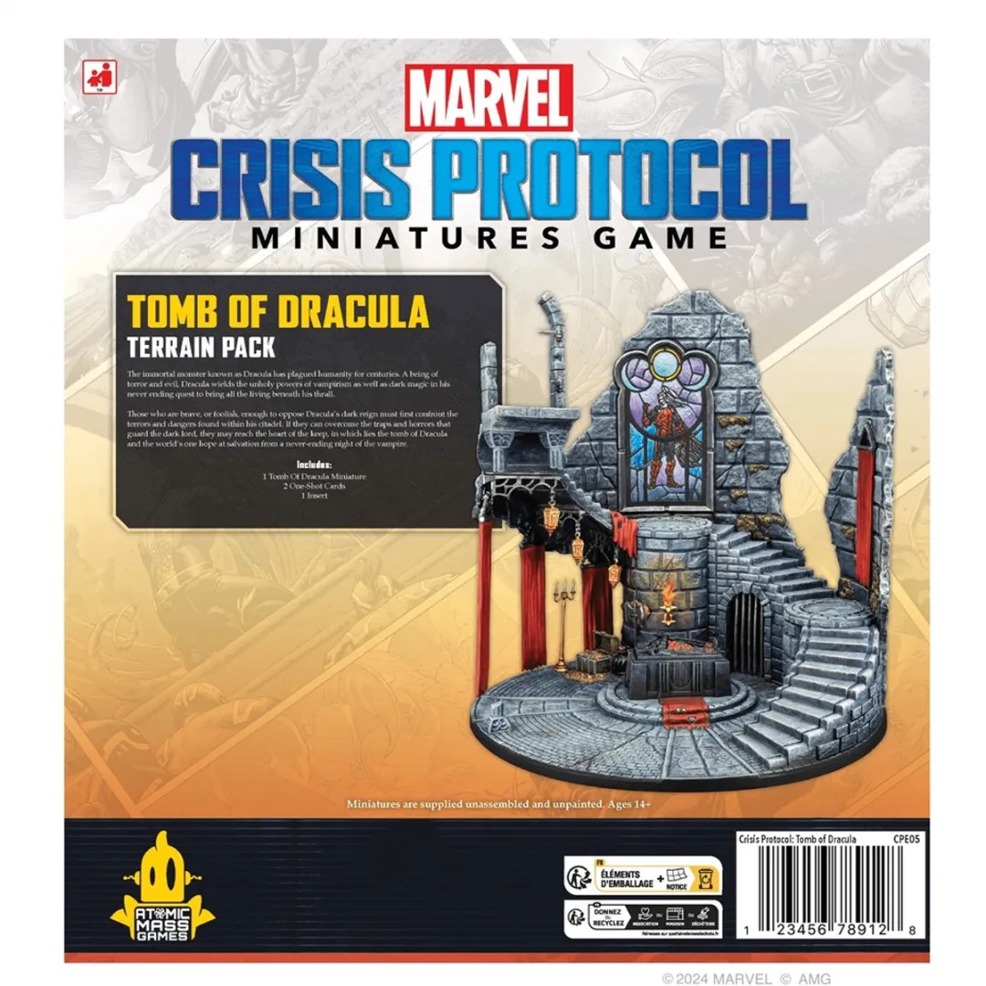 Atomic Mass Games Marvel Tomb of Dracula AMCPE05 Speelset - 2-6 Spelers