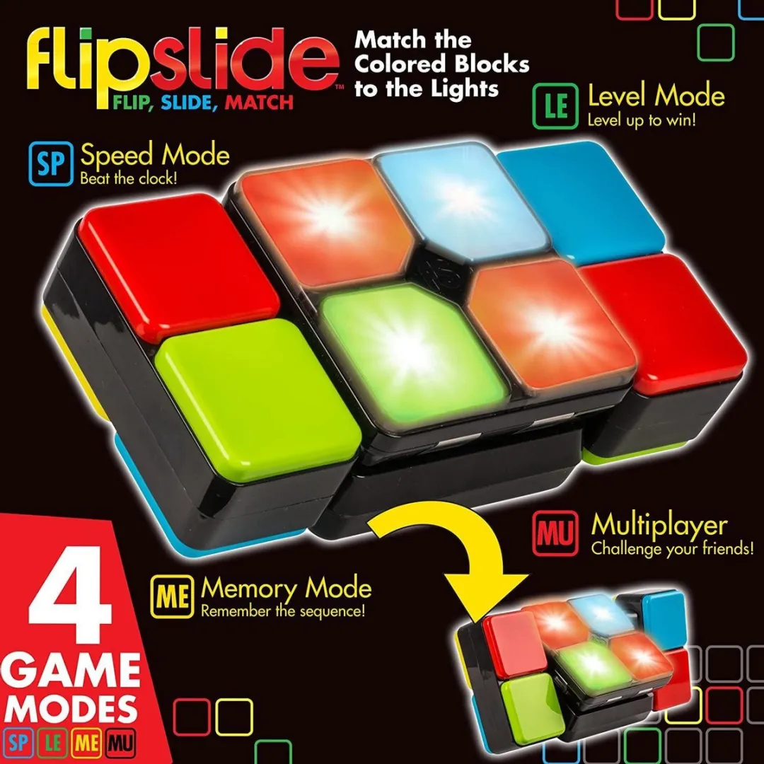 Moose Games Flipside Elektronisch Handheld-spel 25254 - 2 Spelers