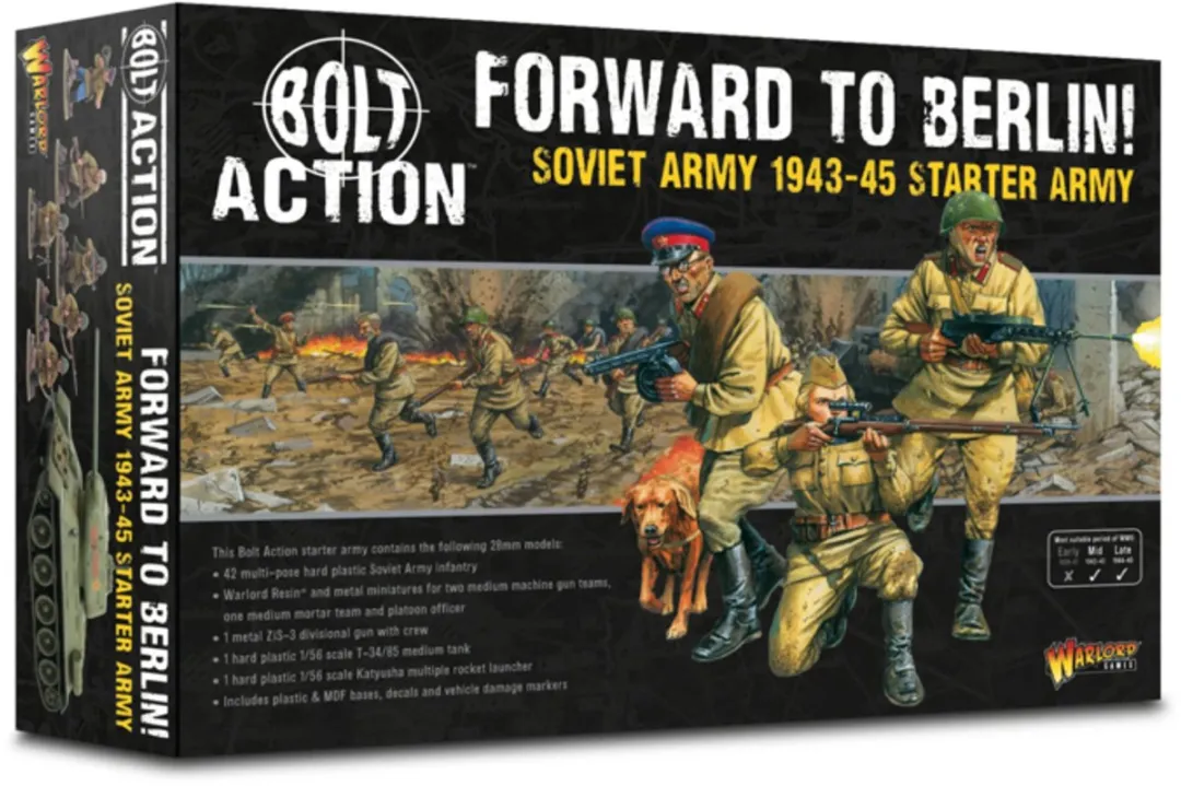 Warlord Games Forward to Berlin Sovjet Starter Army 1943-45