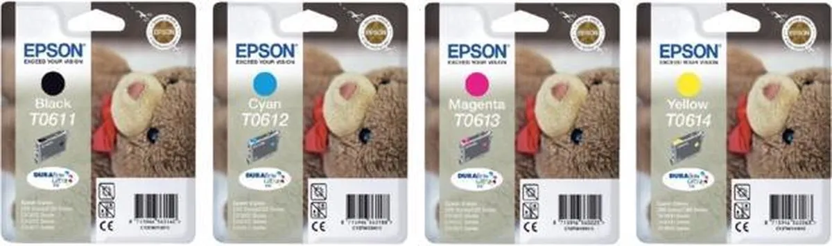 Epson T06144 Inktcartridge Geel - 250 Pagina's