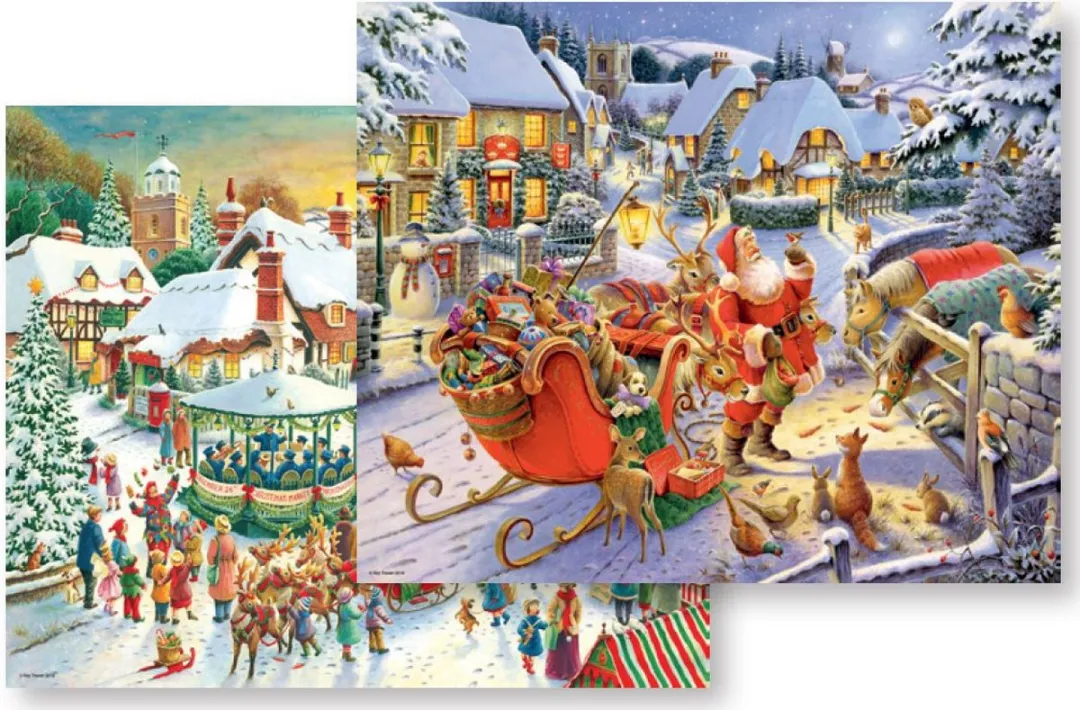 Ravensburger Kerstmis Puzzel 1000 Stuks Multicolor