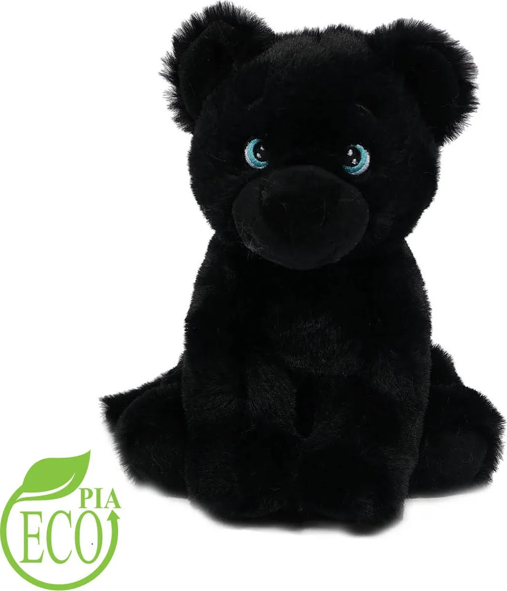 PIA Soft Toys Zwarte Panter Pluche Knuffel 21cm