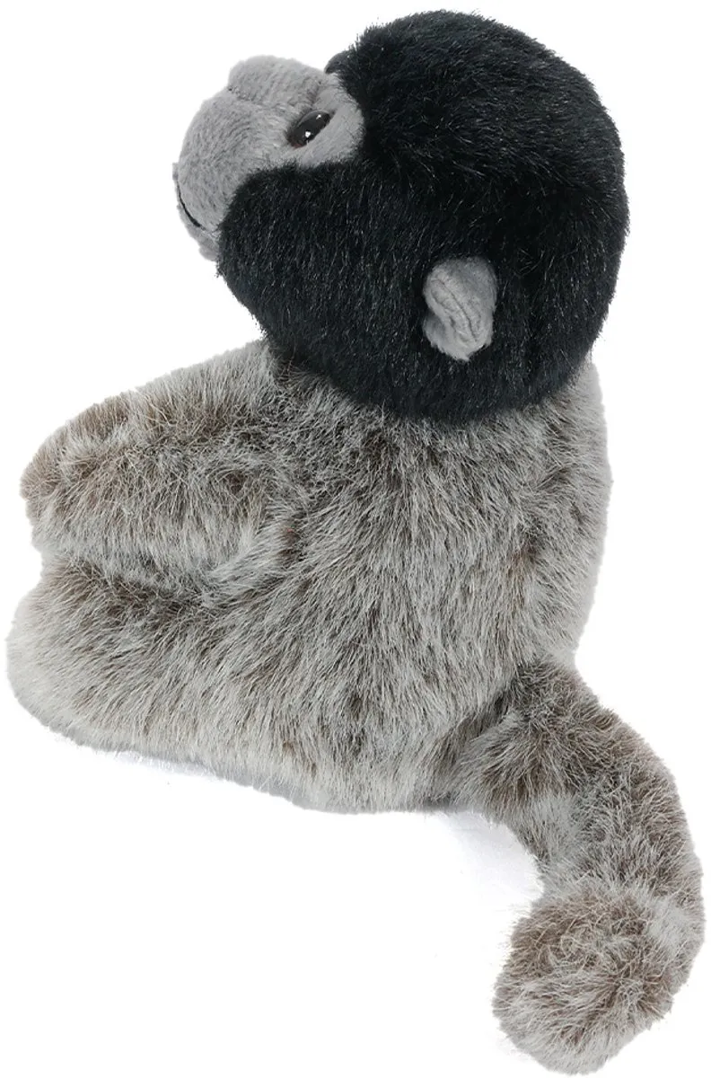 PIA Soft Toys Wolaap Knuffel - 15cm - Grijs/Zwart