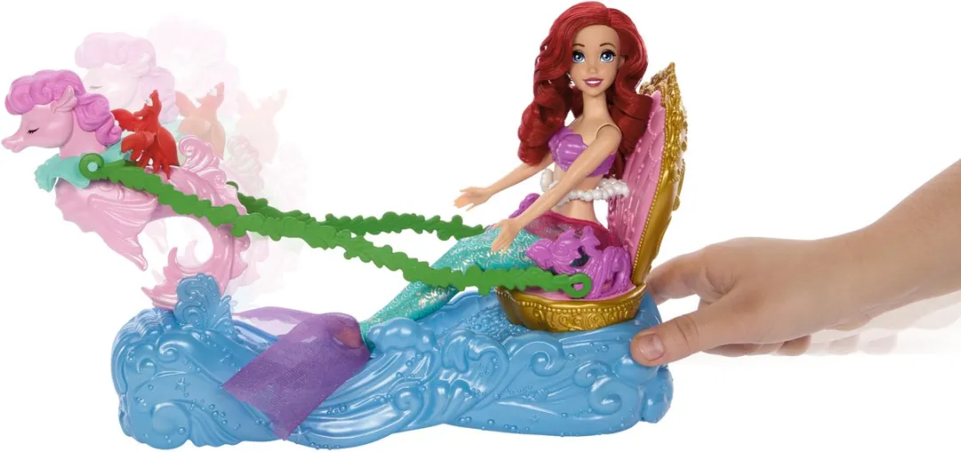 Disney Princess Ariel's Chariot Modepop - 216mm Meerkleurig