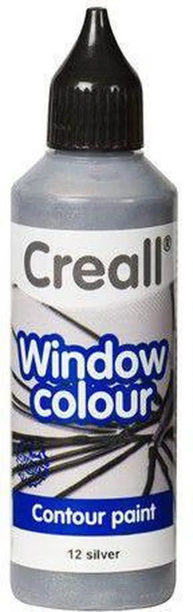 Creall Raamverf Contour 12 Zilver 80ml