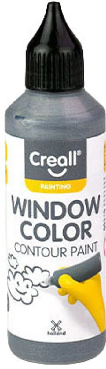 Creall Raamverf Contour 12 Zilver 80ml