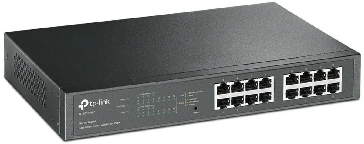 TP-Link TL-SG1016PE - Netwerkswitch - Smart Switch - PoE