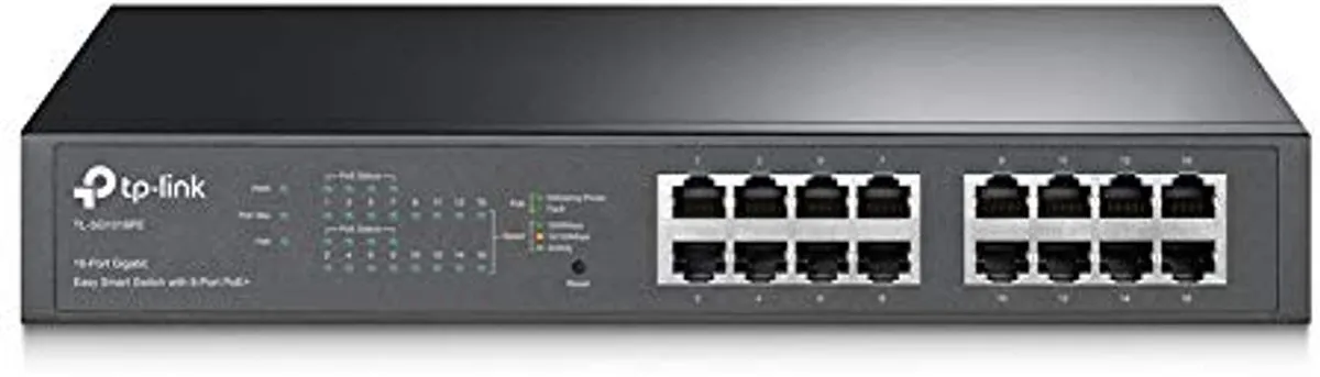 TP-Link TL-SG1016PE Smart Switch - 16 PoE-poorten 110W - afbeelding 6 van 6